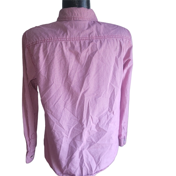 Original Weatherproof Vintage Red and White Gingham Button-Up Shirt L - Picture 5 of 6